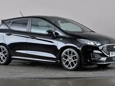 Used Ford Fiesta ST-Line 125 HP (91 kW) 2022 Black Hatchback