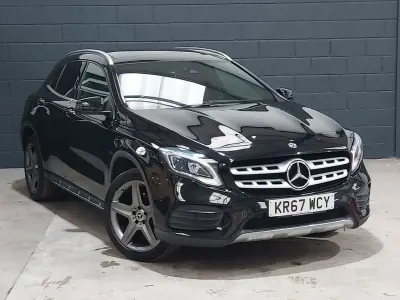 Used Mercedes GLA220 AMG line 177 HP (130 kW) 2017 Black SUV