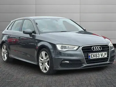 Used Audi A3 S-Line 138 HP (101 kW) 2013 Grey