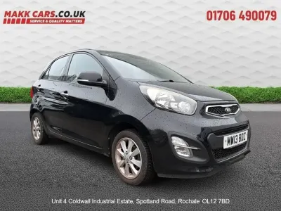 Używany Kia Picanto 68 KM (50 kW) 2013 Czarny Hatchback