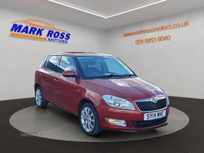 Used Skoda Fabia Elegance 2014 Red Hatchback