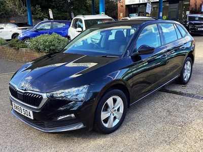 Used Skoda Scala SE 115 HP (84 kW) 2020 Black Hatchback