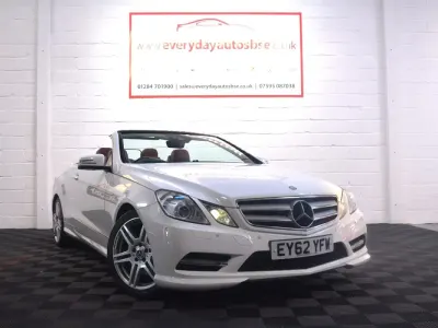 Używany Mercedes E350 265 KM (194 kW) 2012 Biały Kabriolet