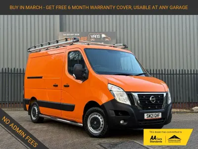 Used Nissan NV400 Acenta 135 HP (99 kW) 2021 Orange Van