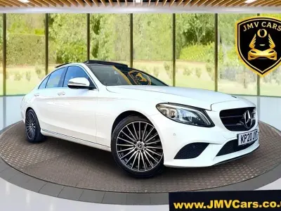 Used Mercedes C220 Sport Edition 2020 White Sedan