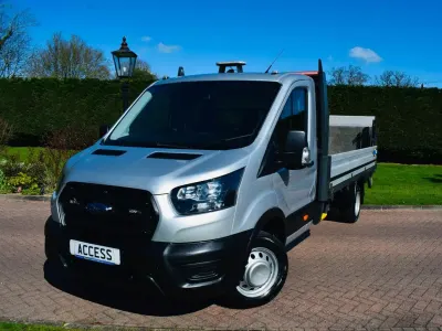 Used Ford Transit 130 HP (95 kW) 2022 Silver Cabriolet