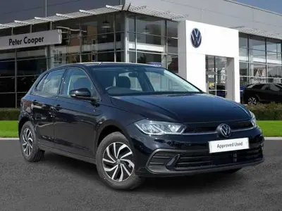 Used VW Polo Life 115 HP (84 kW) 2025 Black Hatchback
