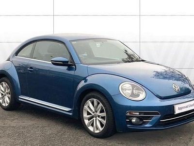 Used VW Beetle Design 105 HP (77 kW) 2017 Blue Hatchback