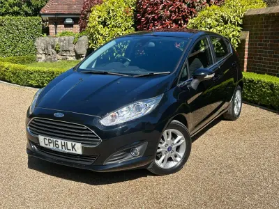 Used Ford Fiesta Zetec 2016 Black Hatchback