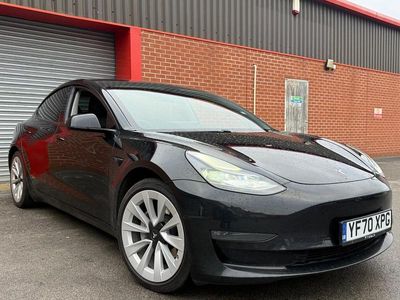 Used Tesla Model 3 Long Range AWD 77 kW (106 HP) 2020 Black Sedan