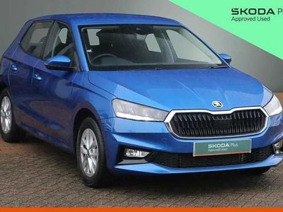 Used Skoda Fabia SE 113 HP (83 kW) 2024 Race blue metallic Hatchback