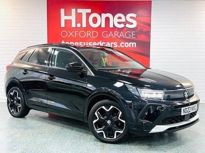 Used Vauxhall Grandland X Elite 130 HP (95 kW) 2022 Black SUV