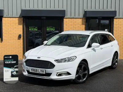 Used Ford Mondeo Titanium 150 HP (110 kW) 2018 White Estate