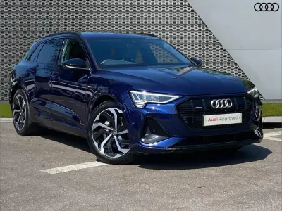 Used Audi e-tron Black Edition 300 kW (408 HP) 2023 Blue SUV