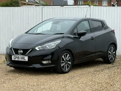 Used Nissan Micra Tekna 2019 Black Hatchback