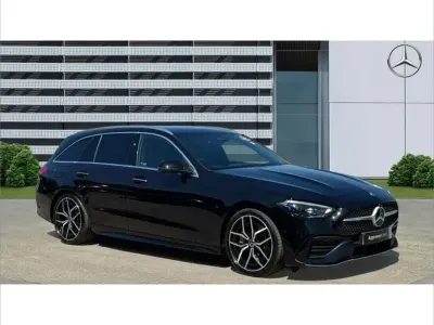 Used Mercedes C300 AMG Line Premium Plus 258 HP (189 kW) 2024 Black Estate