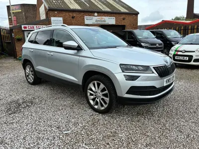 Begagnad Skoda Karoq SE L 2019 Silver SUV