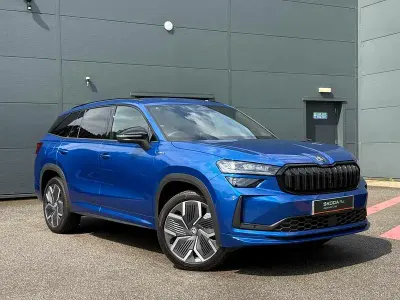 Used Skoda Kodiaq SportLine 150 HP (110 kW) 2025 Blue SUV