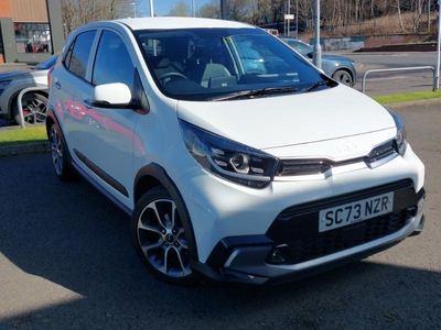 Used Kia Picanto X-Line 62 HP (45 kW) 2024 White Hatchback
