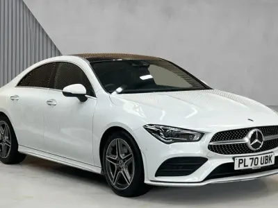 Used Mercedes CLA200 AMG Line Premium Plus 163 HP (119 kW) 2021 White