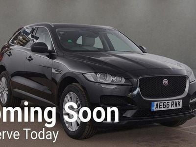 Used Jaguar F-Pace Portfolio 180 HP (132 kW) 2016 Black SUV