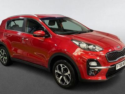 Used Kia Sportage 130 HP (95 kW) 2019 Red SUV
