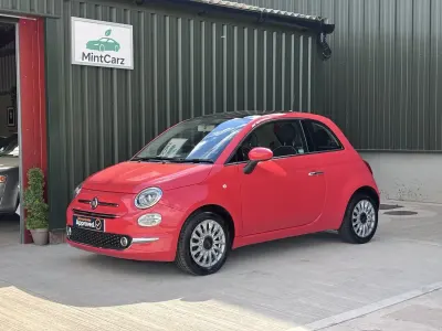Käytetty Fiat 500 Lounge 69 HP (50 kW) 2016 Vaaleanpunainen Viistoperä