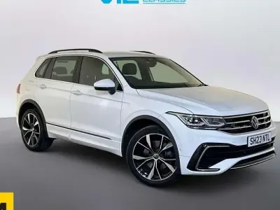 Used VW Tiguan R-line 245 HP (180 kW) 2023 White SUV