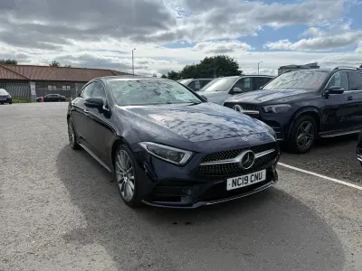 Used Mercedes CLS400 AMG line 340 HP (250 kW) 2019 Blue Coupe