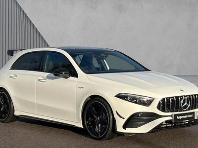 Polar white Used 2024 Mercedes A35 AMG Premium Plus Hatchback | £36,780 (A bit pricey)