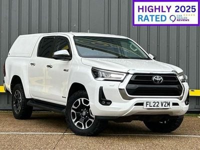 White Used 2022 Toyota HiLux Pickup | £18,995 (Fair price)