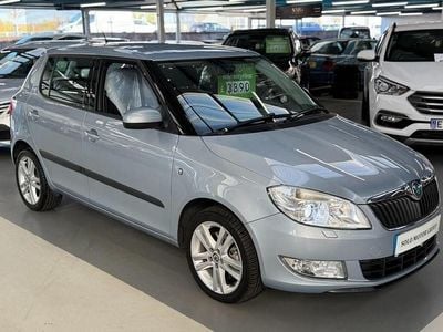 Used Skoda Fabia Elegance 105 HP (77 kW) 2011 Blue Hatchback