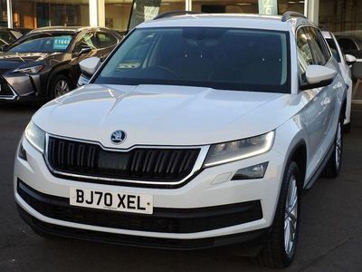 Used Skoda Kodiaq SE L 150 HP (110 kW) 2020 White SUV
