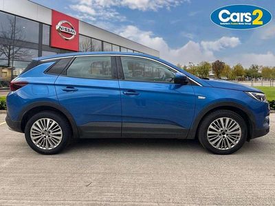 Used Vauxhall Grandland X Business Edition 128 HP (94 kW) 2019 Blue SUV