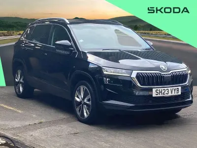 Used Skoda Karoq SE L 150 HP (110 kW) 2023 Black SUV