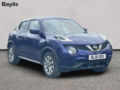 Używany Nissan Juke Tekna 2018 Niebieski SUV