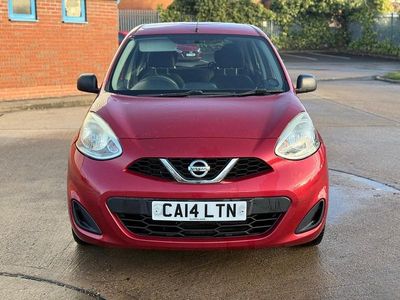 Red Used 2014 Nissan Micra Visia Hatchback | £1,499 (Fair price)