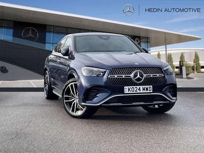 Used Mercedes GLE400 AMG Line Premium Plus 381 HP (280 kW) 2024 Blue Coupe