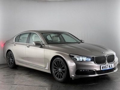 Silver Used 2017 BMW 750 Sedan | £22,700