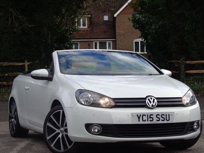 used VW Golf Cabriolet 2.0 TDI BlueMotion Tech GT 2dr Diesel Manual Euro 5 (s/s) (140 ps