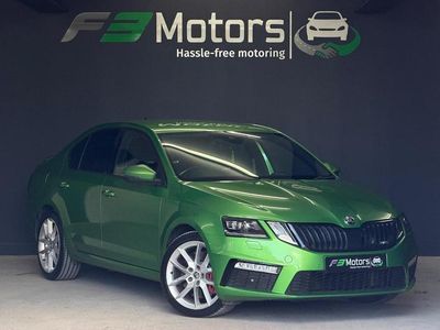 Used Skoda Octavia vRS 230 HP (169 kW) 2018 Green Hatchback