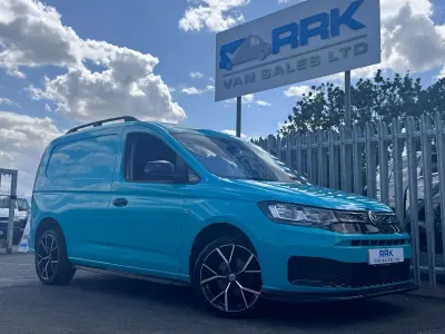 Used VW Caddy 102 HP (75 kW) 2021 White MPV