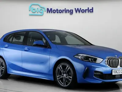 Used BMW 118 M Sport 136 HP (100 kW) 2023 Blue Hatchback
