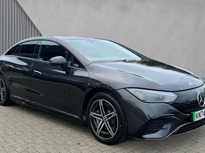 Metallic paint graphite grey Used 2024 Mercedes EQE350 AMG line Sedan | £42,390 (Super price)