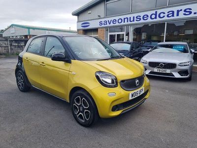 Yellow Used 2015 Smart ForFour Premium Hatchback | £5,788 (Fair price)
