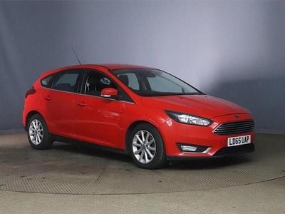Used Ford Focus Titanium 2016 Red Hatchback