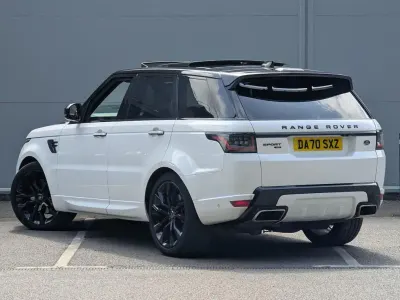 Used Land Rover Range Rover Sport S 400 HP (294 kW) 2020 White SUV