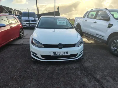 Used VW Golf VII GT 150 HP (110 kW) 2013 White Hatchback