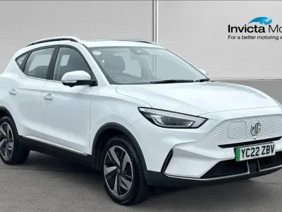 Used MG ZS Trophy 130 kW (177 HP) 2022 Arctic white gloss SUV