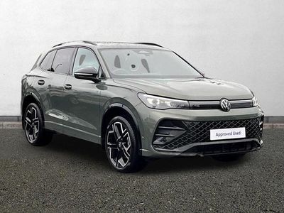 Green Used 2025 VW Tiguan R-line SUV | £39,990